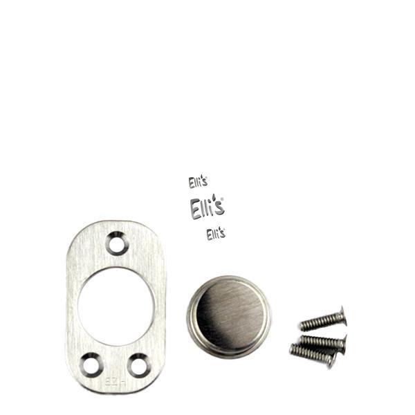 brushed-silver DOVPO Abyss AIO Button Kit - Rund 