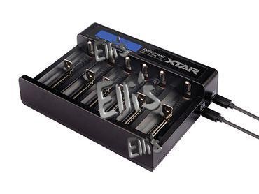 Xtar Queen Ant MC6 Li-Ion USB-Ladegerät mit 6 Schächten und Display